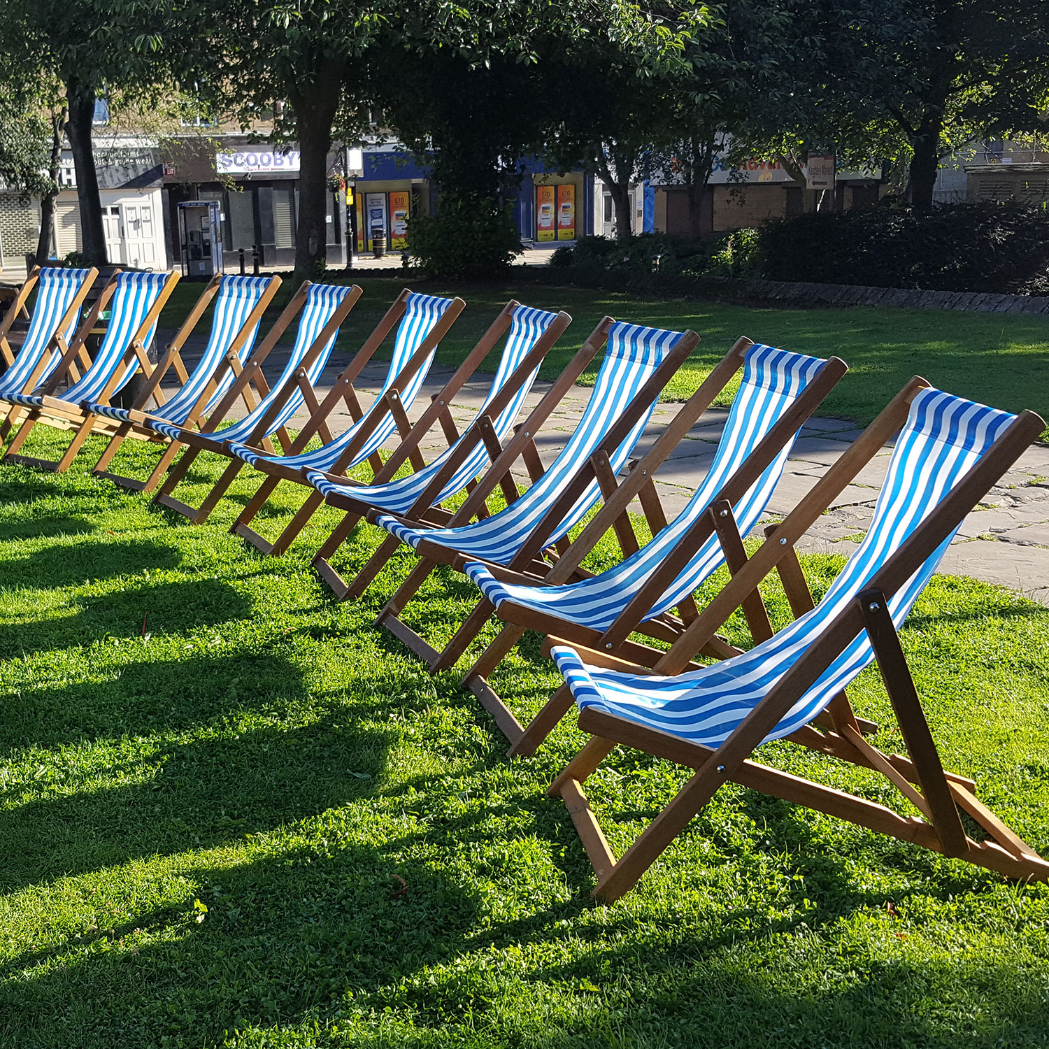 square DeckChair Hire Service